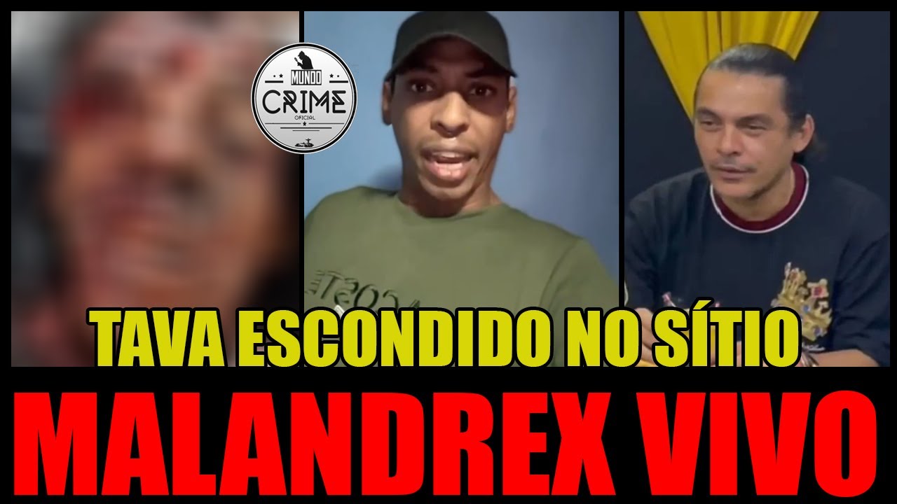 MALANDREX APARECE EM VÍDEO E DESMENTE A NOTÍCIA DE SUA MORTE, TAVA ESCONDIDO NA OPERAÇÃO