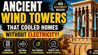 Ancient Wind Towerscooled Homes Without Electricity