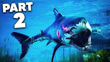 MANEATER Gameplay Walkthrough Part 2 - UPGRADED TEETH