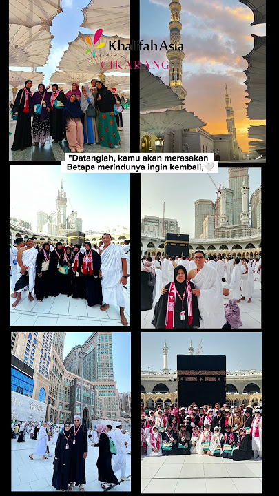 Obati rindumu ke Tanah Suci, mari berangkat bersama Khalifah Asia #fyp #umroh Hub:085210269190 Hanif