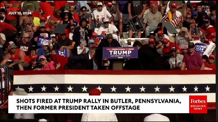 BREAKING NEWS: Shots Fired At Trump Rally, Former President Pumps Fist As He's Rushed Off Stage