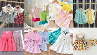 Baby girl frock designs for summer | comfortable summer frock design for baby girls #frockdesign