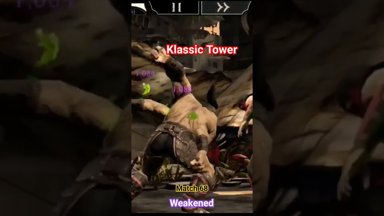 MORTAL KOMBAT, MK11, Klassic Tower 68 Weakened, Best Game Action, Gaming For Gamers