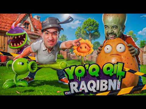YO'Q QIL RAQIBNI❗ (Plants vs Zombie Replanted) Multiplayer