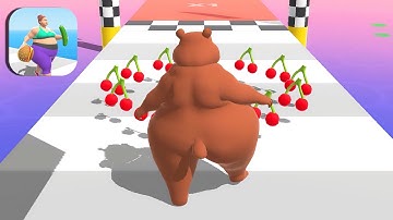 Fat 2 Fit All Levels Mobile Beauty Girl Game Walkthrough Gameplay iOS,Android Max Level AJR0FK