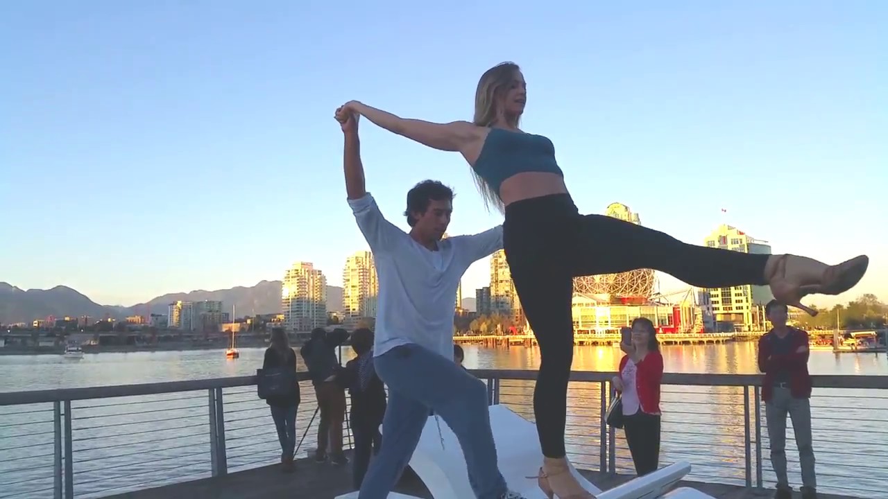 Outside zouk/contact Dance- Cindy, Michael, - Vancouver 2018