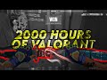 This is what 2000 hours of valorant looks like