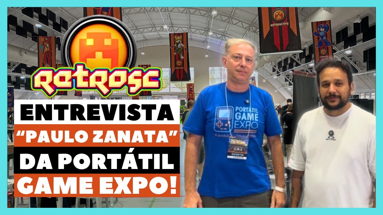 RetroSC Floripa 2025 - Entrevista com Paulo Zanata da Portátil Game Expo! 