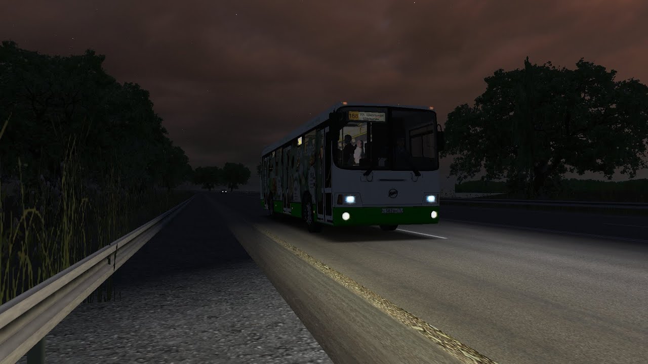 OMSI 2 ЛиАЗ 5256.53 ZF Чистогорск Маршрут 188