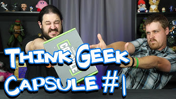Think Geek - Capsule #1 - Unboxing and review