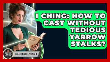 I Ching: How To Cast Without Tedious Yarrow Stalks? - Occult Origins Explained