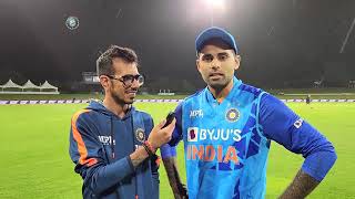 chahal tv interview SKY || india vs nzl || surya kumar yadav innings ||