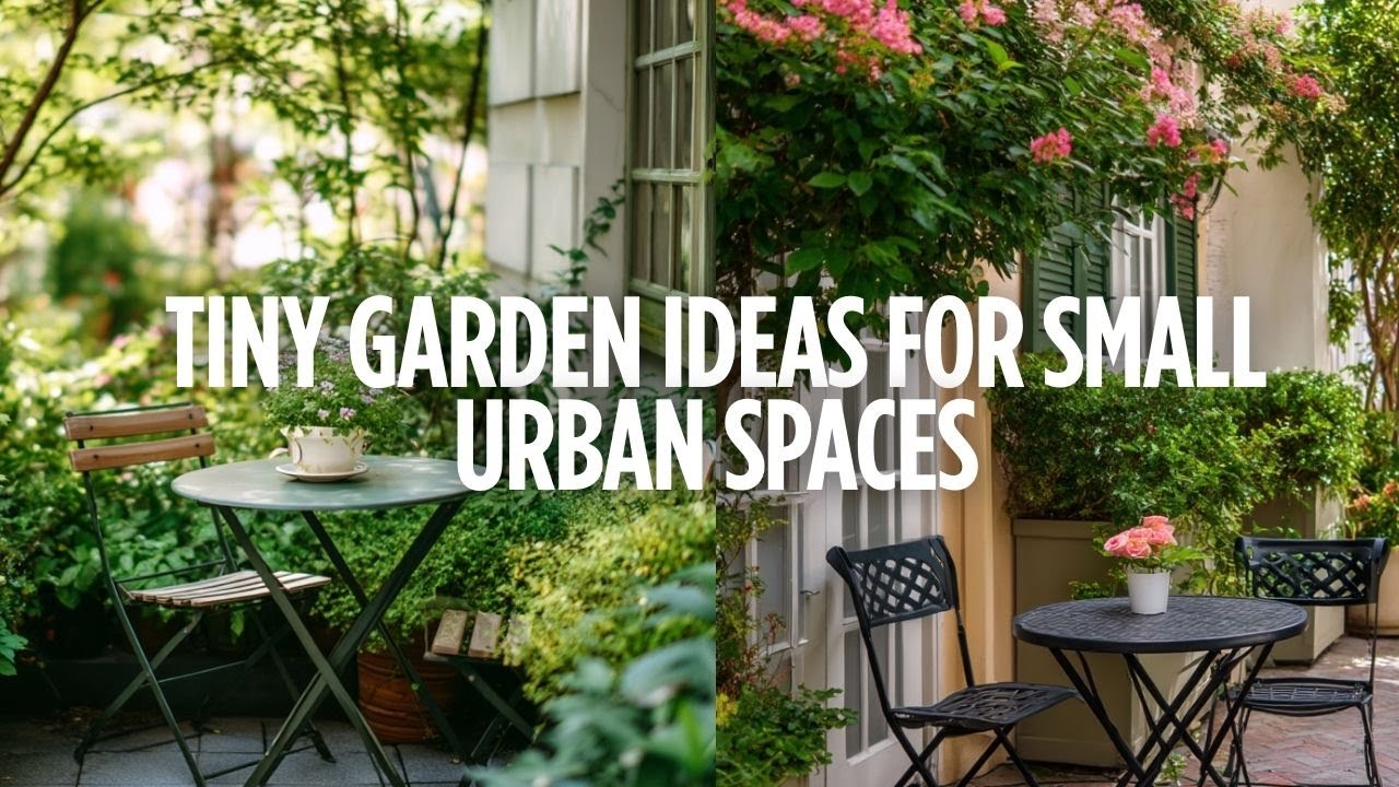View of 10 Tiny Garden Ideas for Small Urban Spaces | Budget-Friendly ...