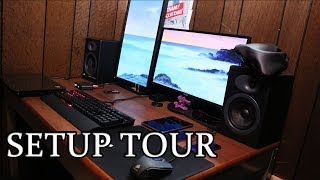 Ultimate 2014 Gaming and Audio Setup Tour!