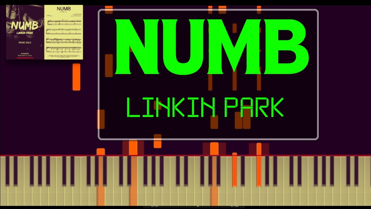NUMB - Piano Visualizer - LINKIN PARK