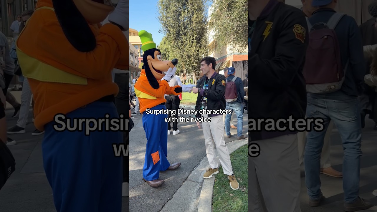 Surprising Disney characters with their voice