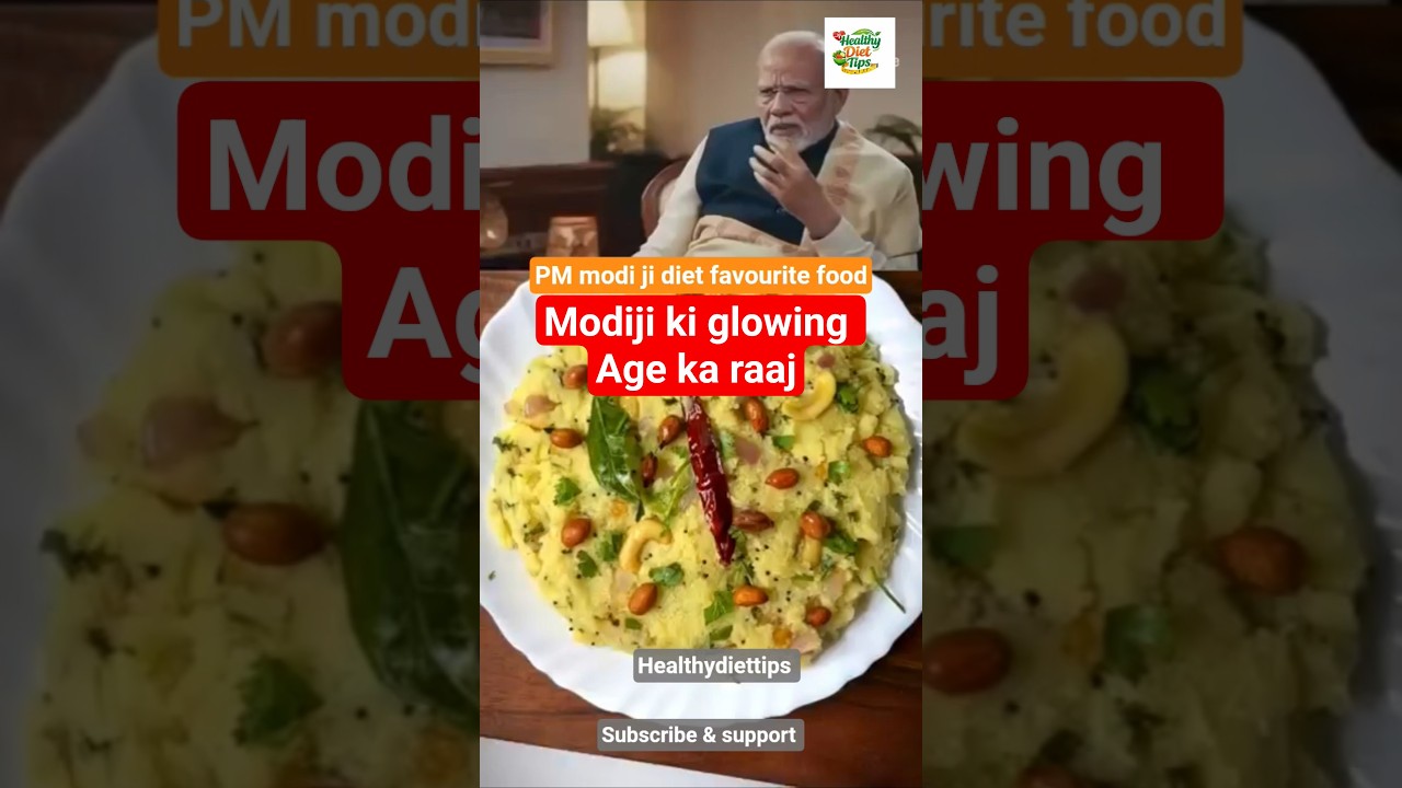 PM Modi Ji ka Secret Diet Plan 🥗|HealthyIndia🇮🇳