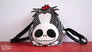 Loungefly Disney 🎃 The Nightmare Before Christmas 🎄 Headless Jack Cosplay Mini Backpack 🎒 WCYF