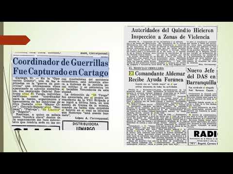 Muerte en combate del bandolero liberal comunista del MRl alias el Llanero en Zarzal Valle en 1967