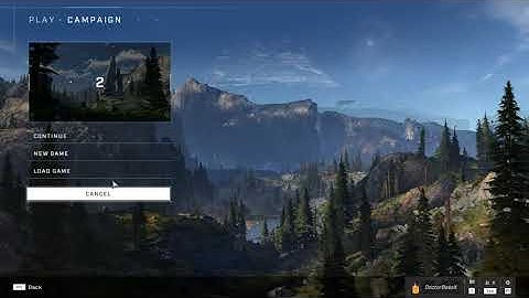 Halo Infinite Campaign loading bug