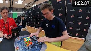6x6 ER Average: 1:10.76
GANCUBE - https://www.gancube.com/
TheCubicle - https://www.thecubicle.com/
Check out my CFOP course at: Cubing.gg
my speedcubing info: http://bit.ly/tymonpbs
#Teamcubicle 6x6 ER Average: 1:10.76