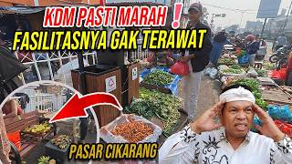 KDM WILL BE FURIOUS❗ Check Out the Current State of the Benches & Sidewalks at Cikarang Market❗