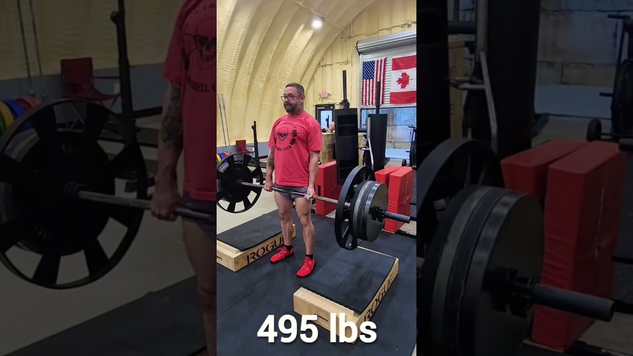 20" Deadlift Pulls from Knee