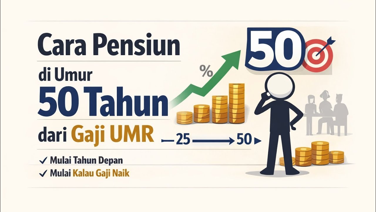 Jangan Rendah Diri Karena Gaji UMR, Kamu Tetap Bisa Pensiun Dini