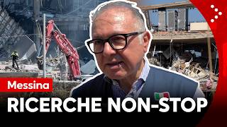 Crollo palazzina a Messina, si cerca senza sosta tra le macerie una terza vittima