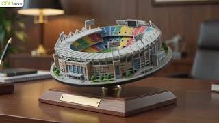 Custom 3D Stadium Replica | Sports Merchandise & Fan Collectible Idea