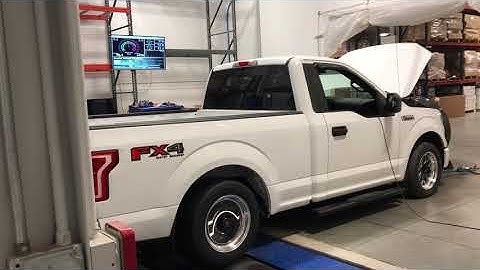 On 3 single Turbo F-150 5.0 Coyote Making 760+rwhp STOCK ENGINE