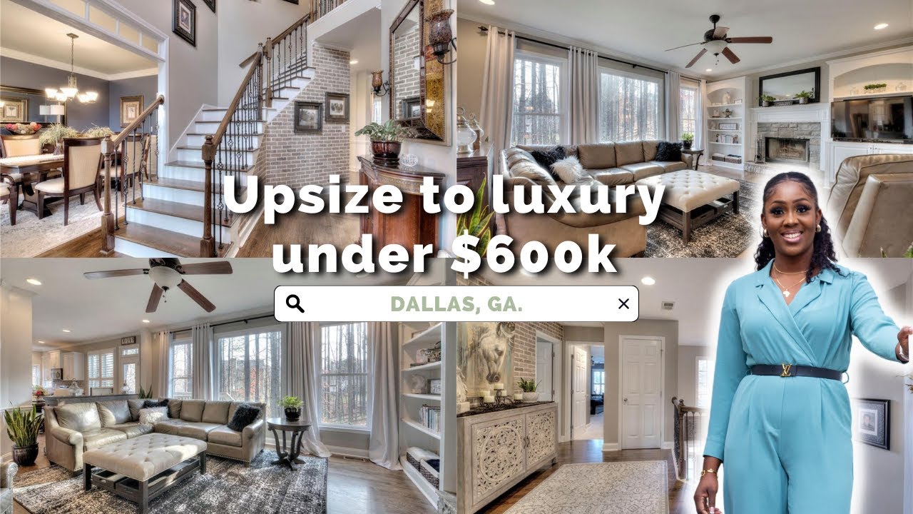 Stunning home for sale in Dallas, GA 6 Beds, 4 Bath on a full