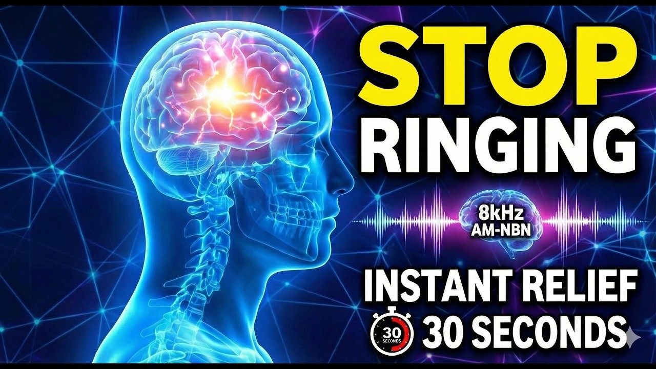 Stop the Ringing in 30 Seconds: 8kHz Residual Inhibition Sound