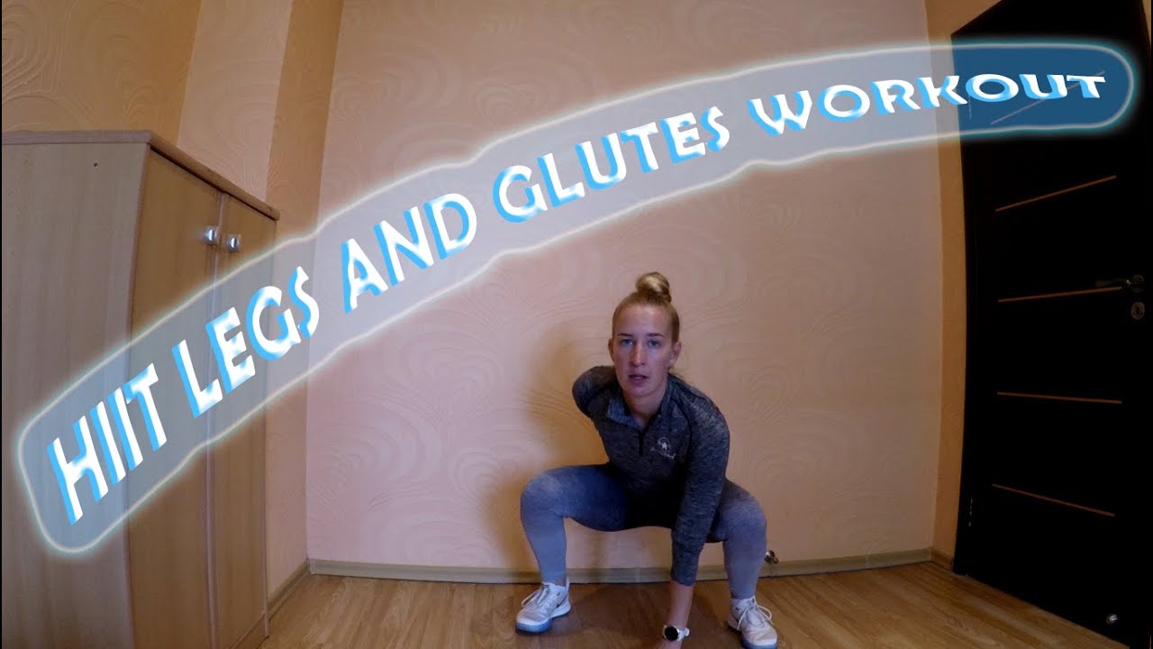 10 Minute HIIT legs and glutes workout no equipment - YouTube