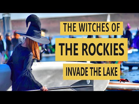 WITCHES INVADE A LAKE! Annual Witch Paddle