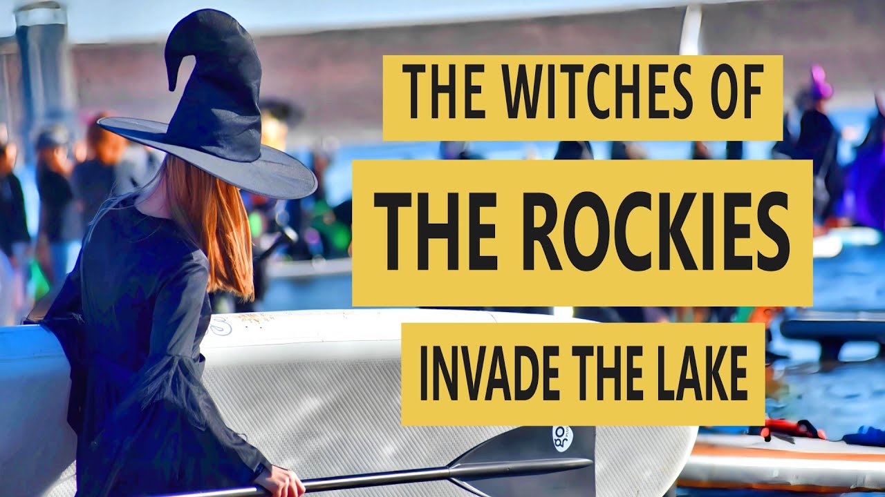 WITCHES INVADE A LAKE! Annual Witch Paddle