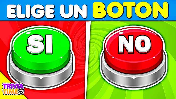 Si o No 🤫| ✅ o ⛔ | Elige UN BOTON🔥 - TriviaTime