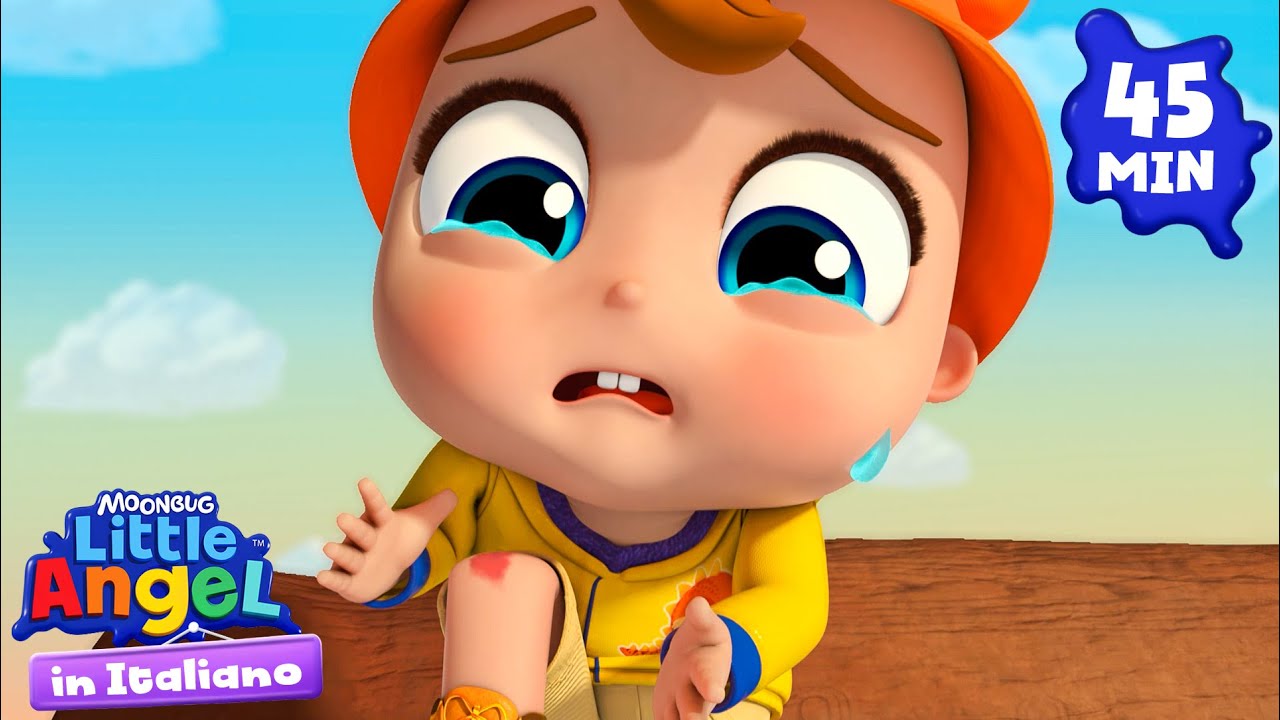 Bua, bua, te ne vai | Little Angel | Moonbug Kids - Cartoni Animati