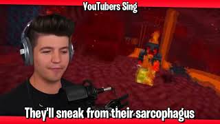 YouTubers Sing Spooky Scary Skeletons
