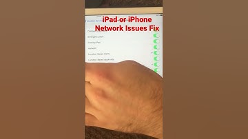 iPad or iPhone Network Issues Solution Fix #apple #iphone #ipad #tipsandtricks