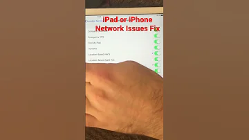 IPad Or IPhone Network Issues Solution Fix Apple Iphone Ipad Tipsandtricks 