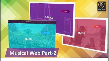Musical website design in html and css3 (Part-2)