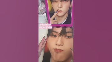 #txt deco kit #unboxing for the year!! cutest photoshoot and #photocard set everrr omg #kpop