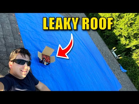 How to Install a Tarp on Roof