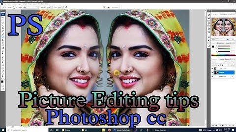 Tutorial On How To Edit Artwork | How To Remove Green Background In Photoshop cc # 142