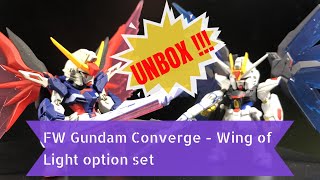 FW Gundam Converge - Wing of Light option set