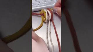 How to make Macrame keychain TikTokでバズったマクラメキーホルダーの作り方