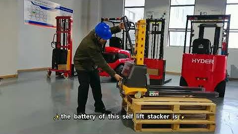 Self lifting pallet stacker 500kg OEM & OEM Services