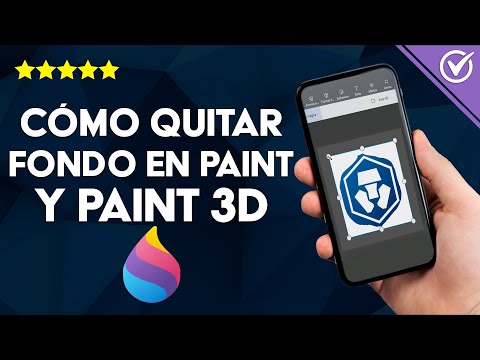 ¿Cómo cambiar y quitar un fondo en PAINT y PAINT 3D para una imagen?