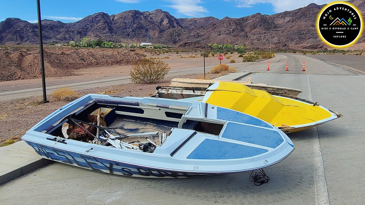 Boat Wreck CLEANUP! Low Lake Level Removal Begins #2025 #update